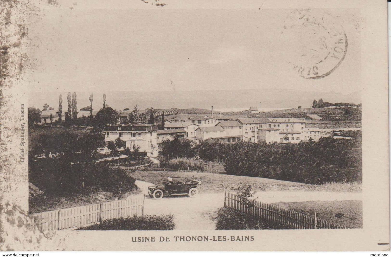 HAUTE SAVOIE USINE DE THONON LES BAINS  ETAT - Thonon-les-Bains