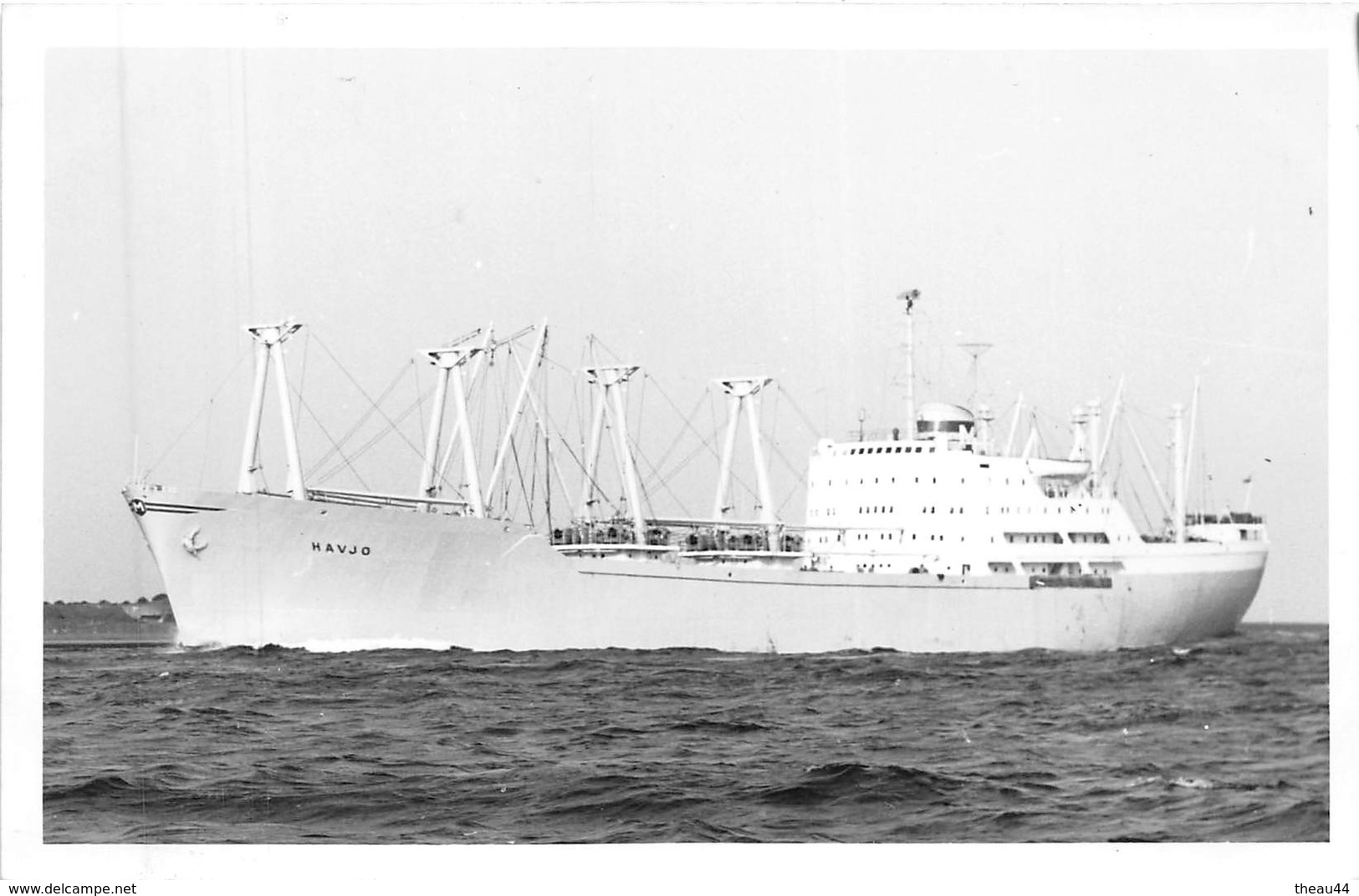 ¤¤   -   Carte-Photo Du Bateau De Commerce  " HAVJO "   -   Cargo   -  ¤¤ - Pétroliers