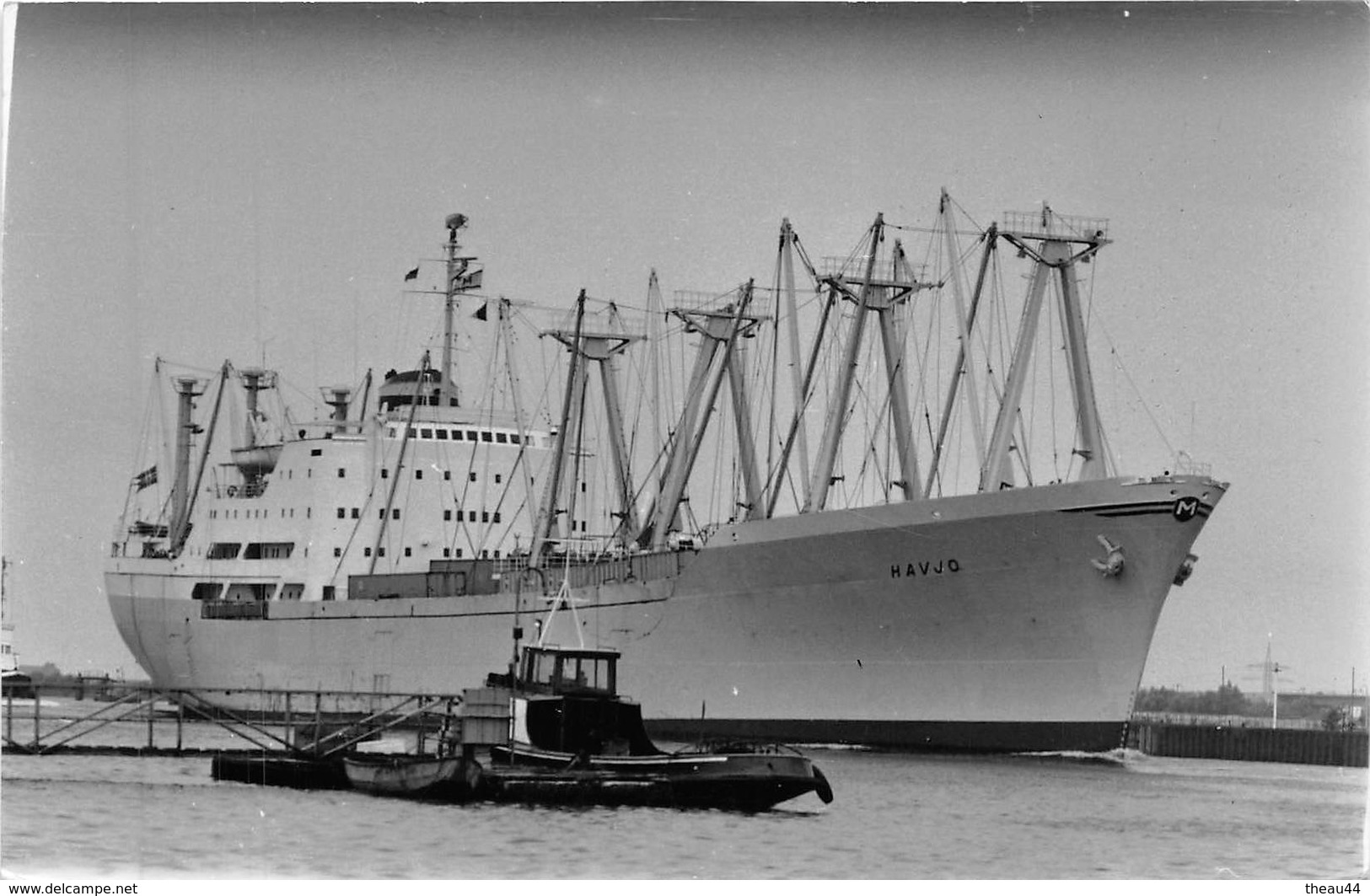 ¤¤   -   Carte-Photo Du Bateau De Commerce  " HAVJO "   -   Cargo   -  ¤¤ - Tankers