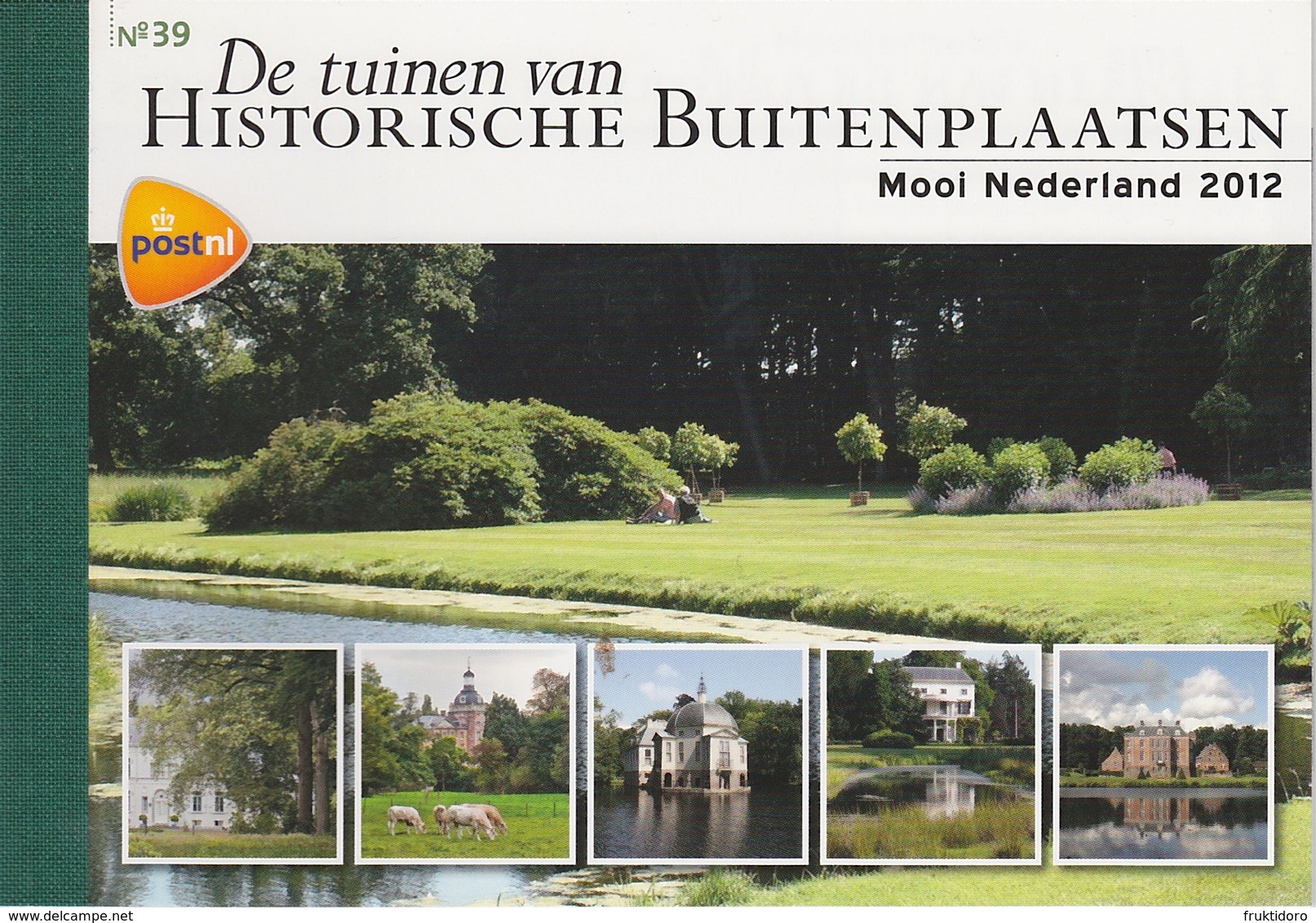 The Netherlands Prestige Book 39 Mooi Nederland - Pretty Netherlands Buildings - Gardens - Parks * * 2012 - Cartas & Documentos