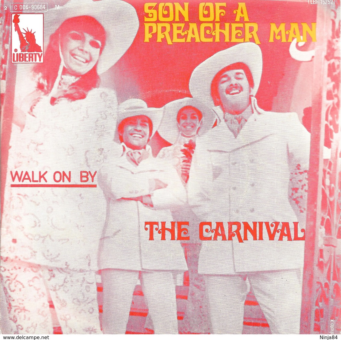 SP 45 RPM (7") The Carnival ‎  " Son Of A Preacher Man  " - Soul - R&B