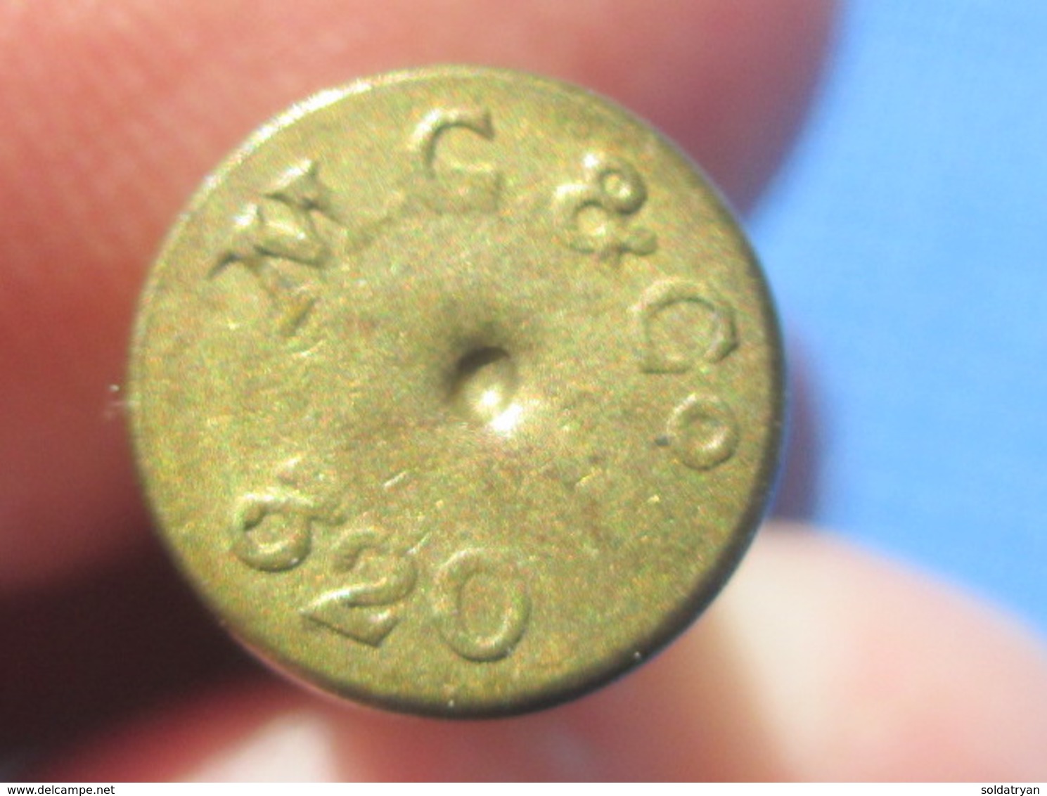 Munition Cartouche 320 Anciennes  à L'unité Idéale à Côté Revolver,  Neutralisé  MG.CO 320 - Armes Neutralisées