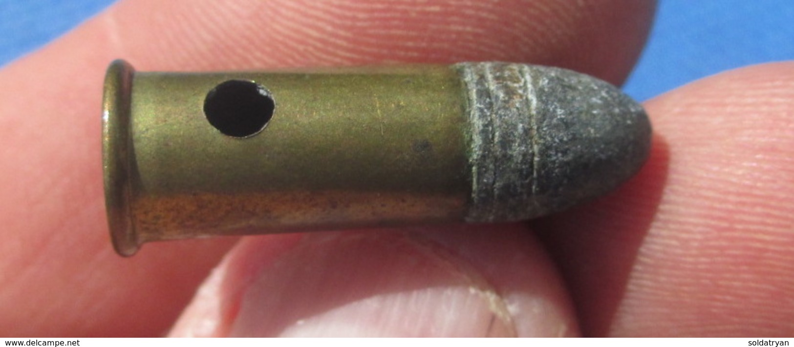 Munition Cartouche 320 Anciennes  à L'unité Idéale à Côté Revolver,  Neutralisé  MG.CO 320 - Armes Neutralisées