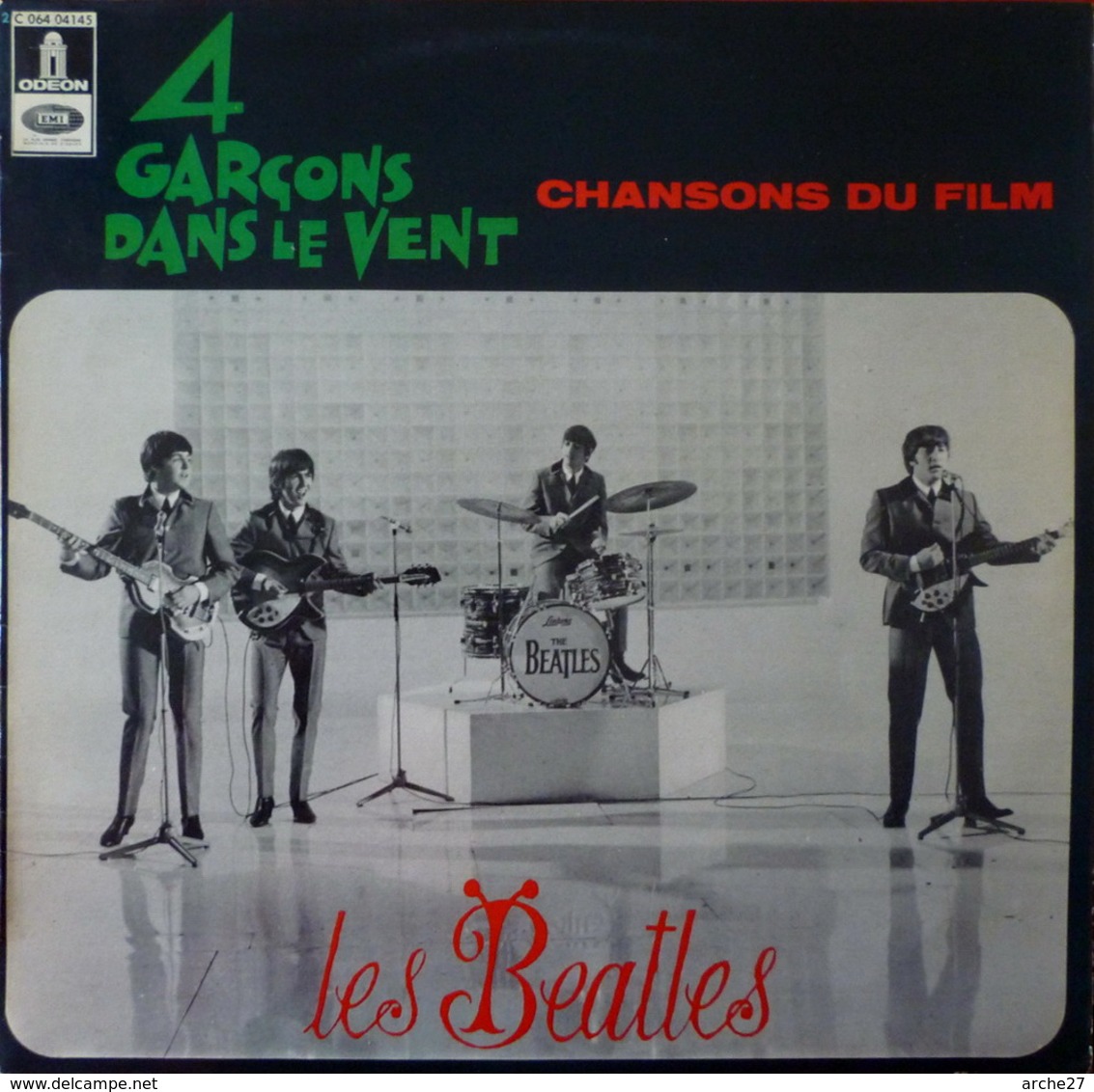 Les BEATLES - LP - 33T - Disque Vinyle - 4 Garçons Dans Le Vent - 2C 064 04145 - Sonstige - Englische Musik