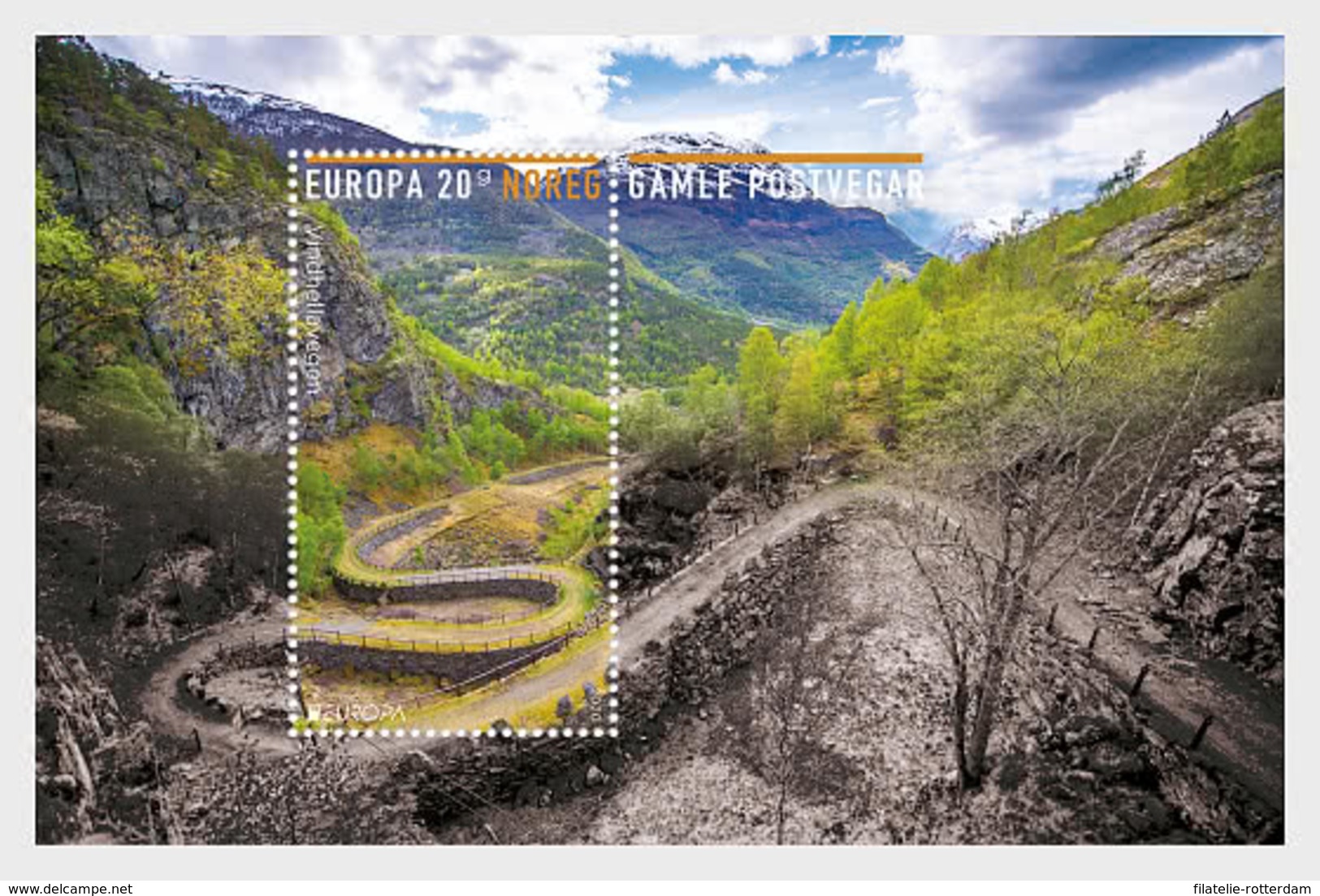 Noorwegen / Norway - Postfris / MNH - Sheet Europa, Oude Postroutes 2020 - Ongebruikt