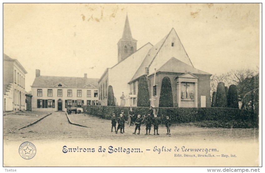 Leeuwergem - Kerk - Groep Kinderen ( Verso Zien ) - Zottegem