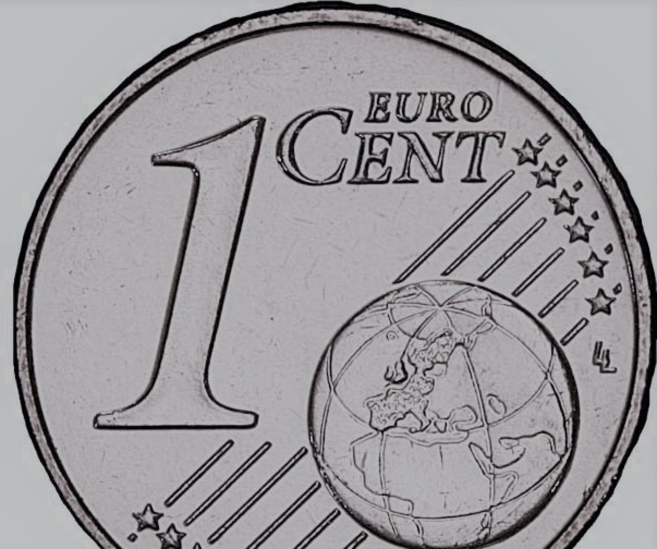 MONNAIE 1 Cent 2002 ITALIE Euro Fautée Non Cuivrée Etat Superbe - Errors And Oddities