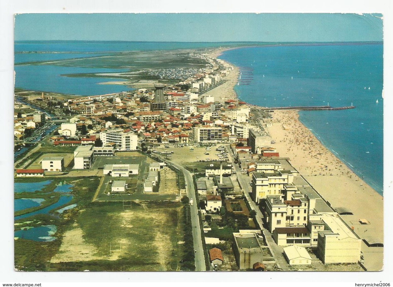 34 Hérault Palavas Les Flots Terrain De Sports Rive Droite St Pierre 1970 - Palavas Les Flots