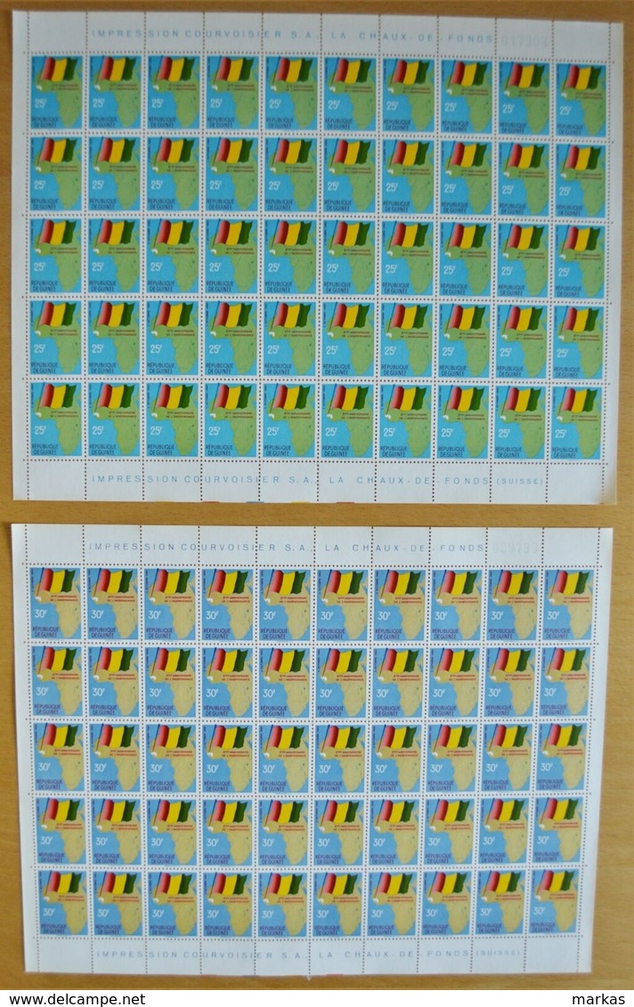 E375. Guinea - MNH - Organizations - Full Sheet - Wholesale - Autres & Non Classés