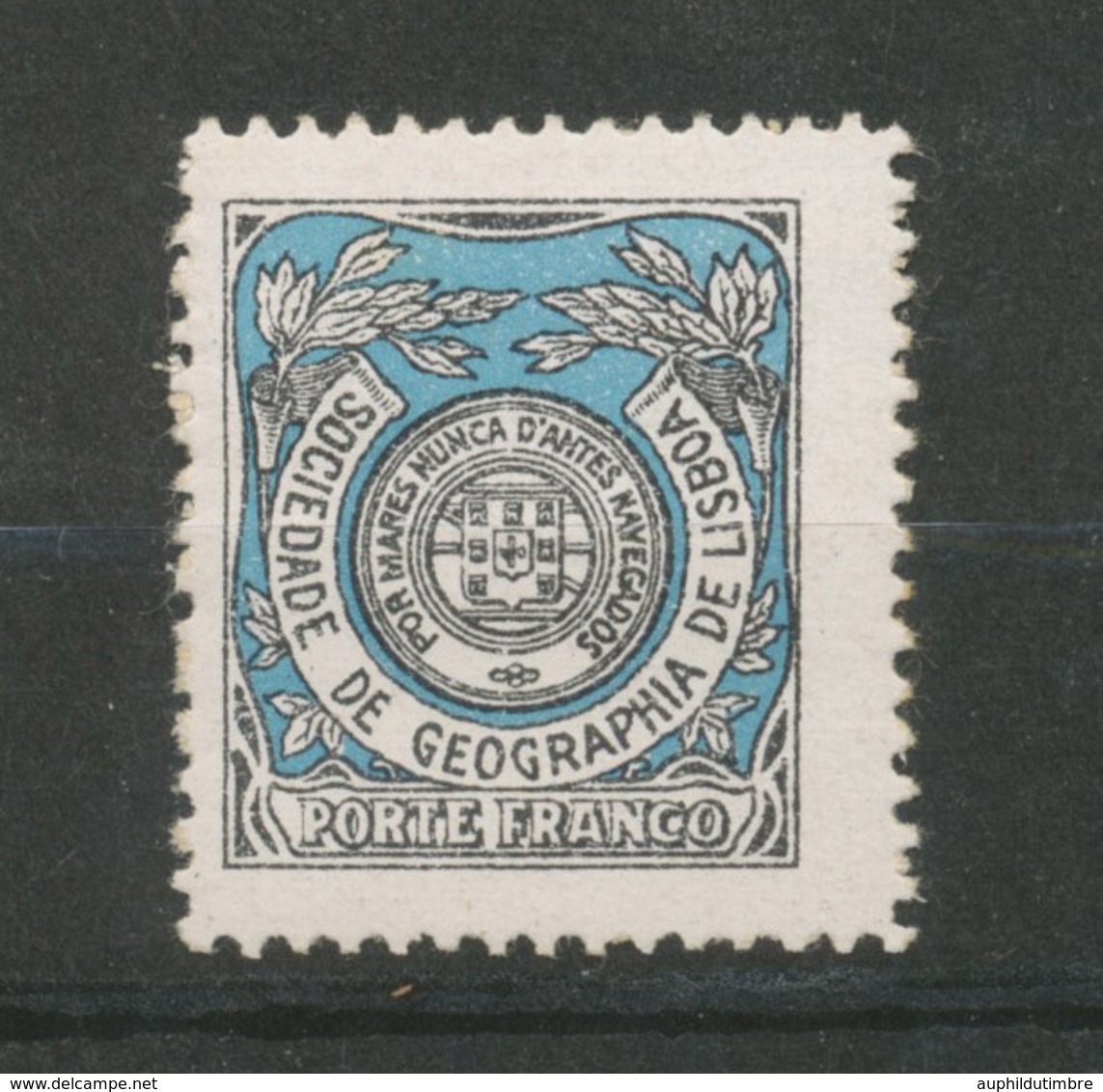 Portugal Service N°21 Noir Et Bleu Neuf *. TB P162 - Unused Stamps