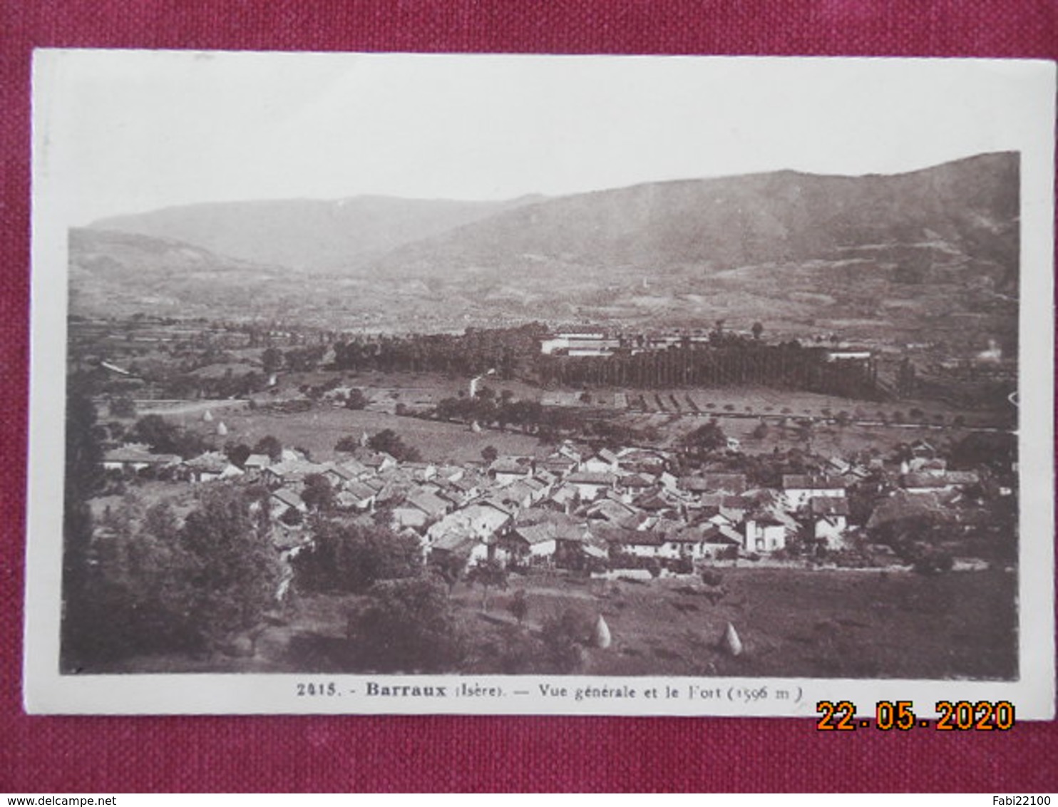 CPSM - Barraux - Vue Générale Et Le Fort - Barraux