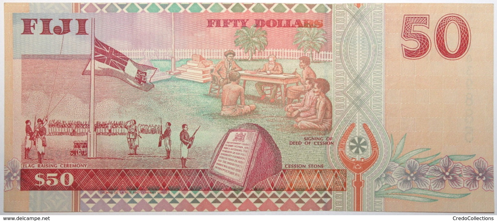 Fidji - 50 Dollars - 1996 - PICK 100a - SPL - Fiji