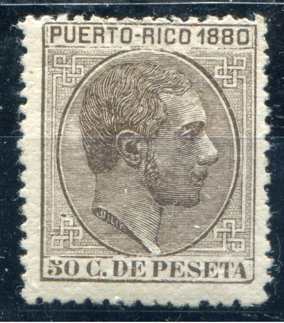 PUERTO RICO   Nº 40  Charnela -372 - Spanish Guinea