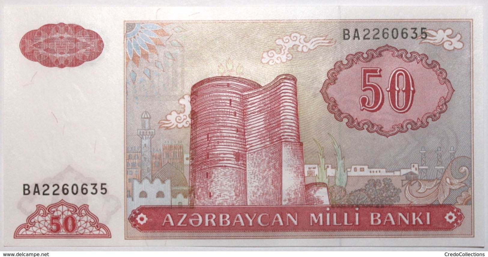 Azerbaïdjan - 50 Manat - 1993 - PICK 17b - NEUF - Azerbaïdjan