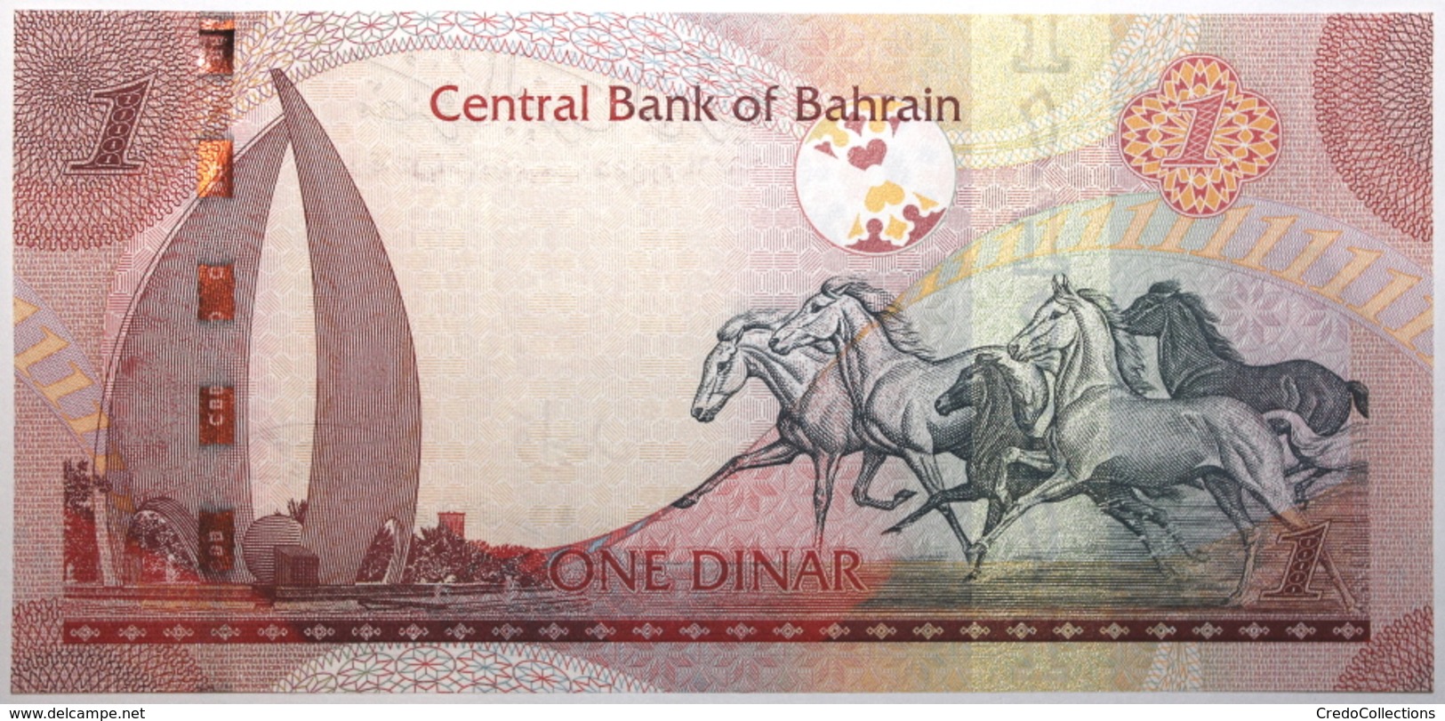 Bahreïn - 1 Dinar - 2008 - PICK 26a - NEUF - Bahrein