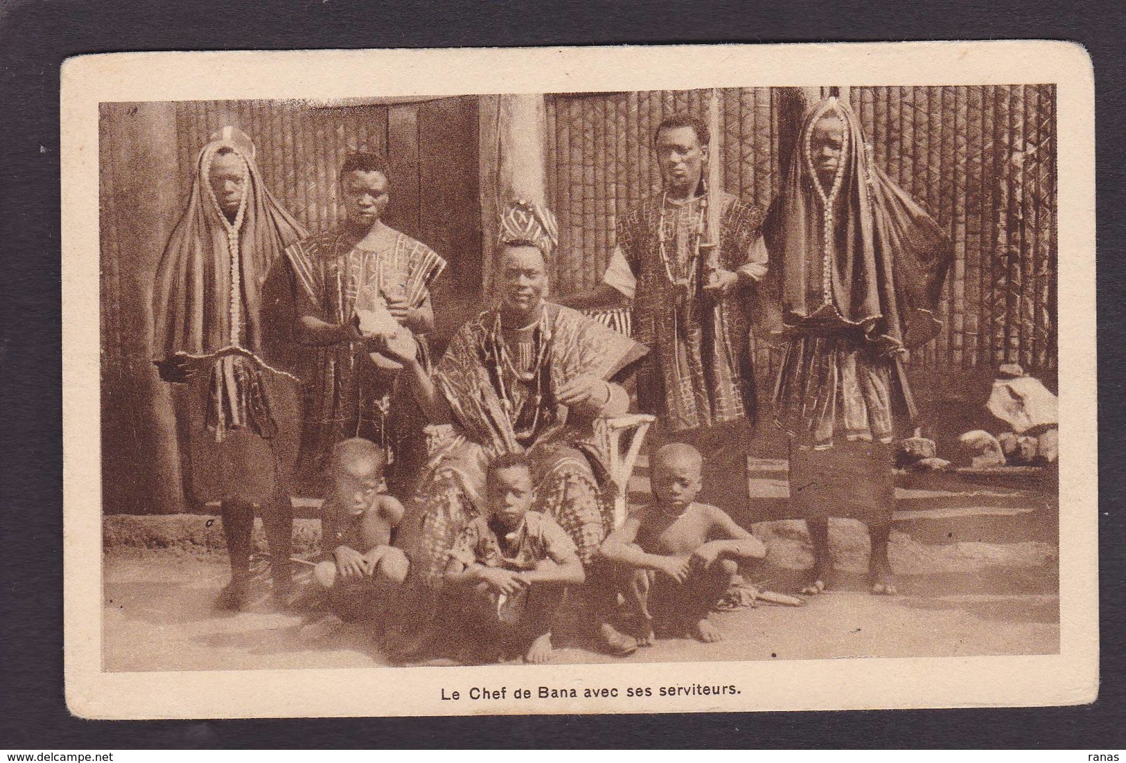 CPA Cameroun Type Ethnic Non Circulé Afrique Noire Le Chef De Bana - Kamerun