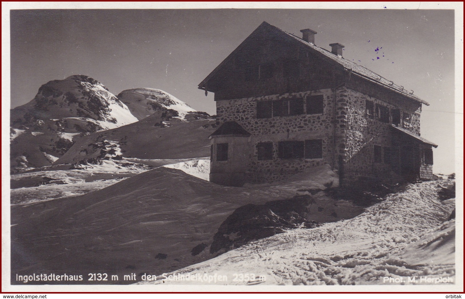 Ingolstädter Haus * Berghütte, Schindelköpfen, Tirol, Alpen * Österreich * AK2770 - Saalfelden