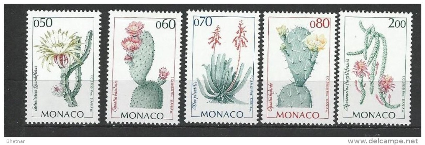 Monaco YT 1966 à 1970 " Flore " 1994 Neuf** - Nuovi