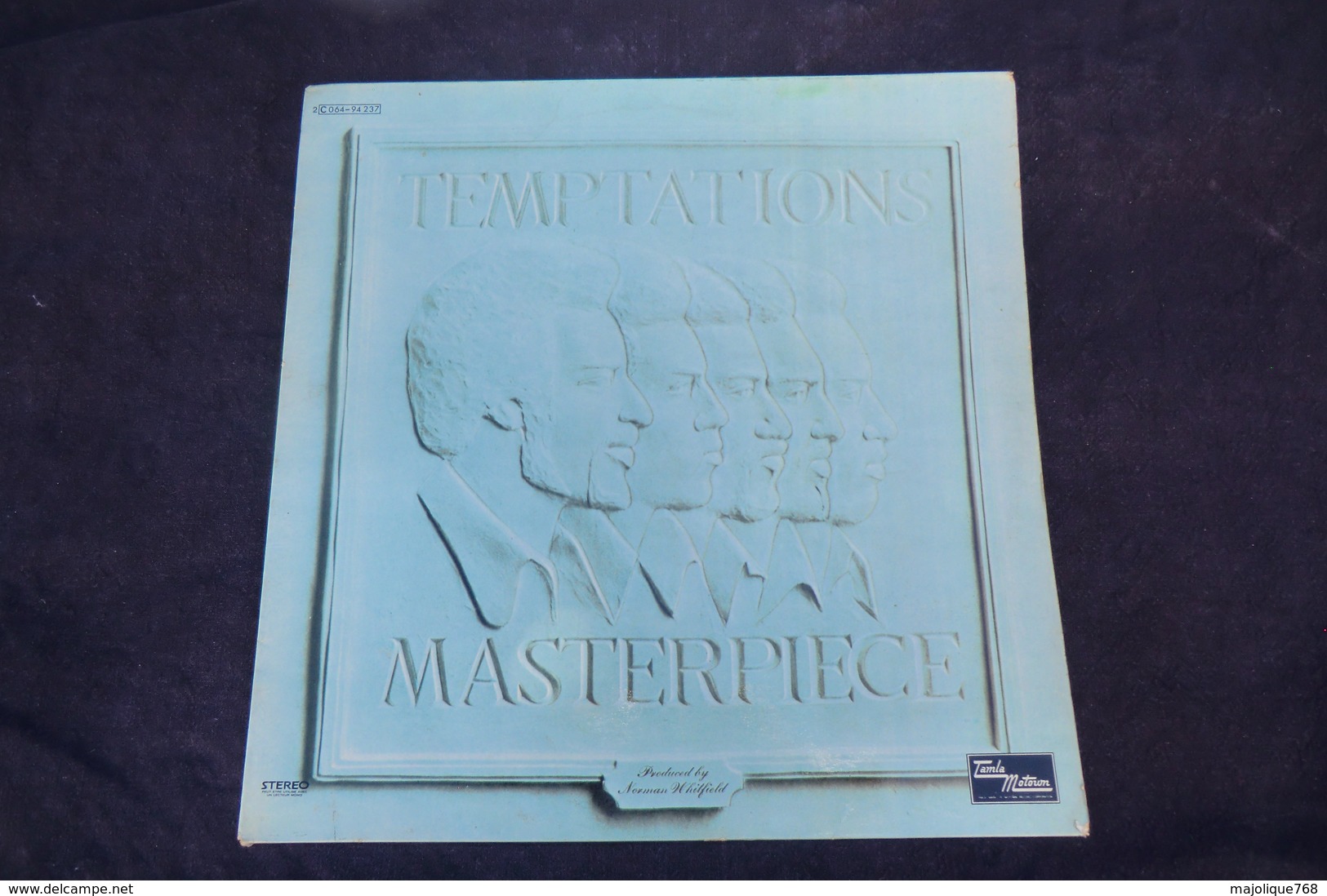 Disque De Temptation - Masterpiece - Tamla Motown - B 2C064-94237 - 1973 France - - Soul - R&B