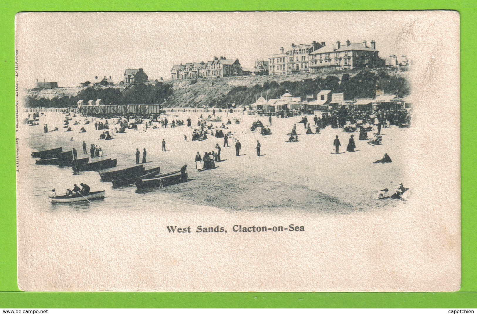 CLACTON ON SEA - WEST SANDS - Carte Vierge - Clacton On Sea