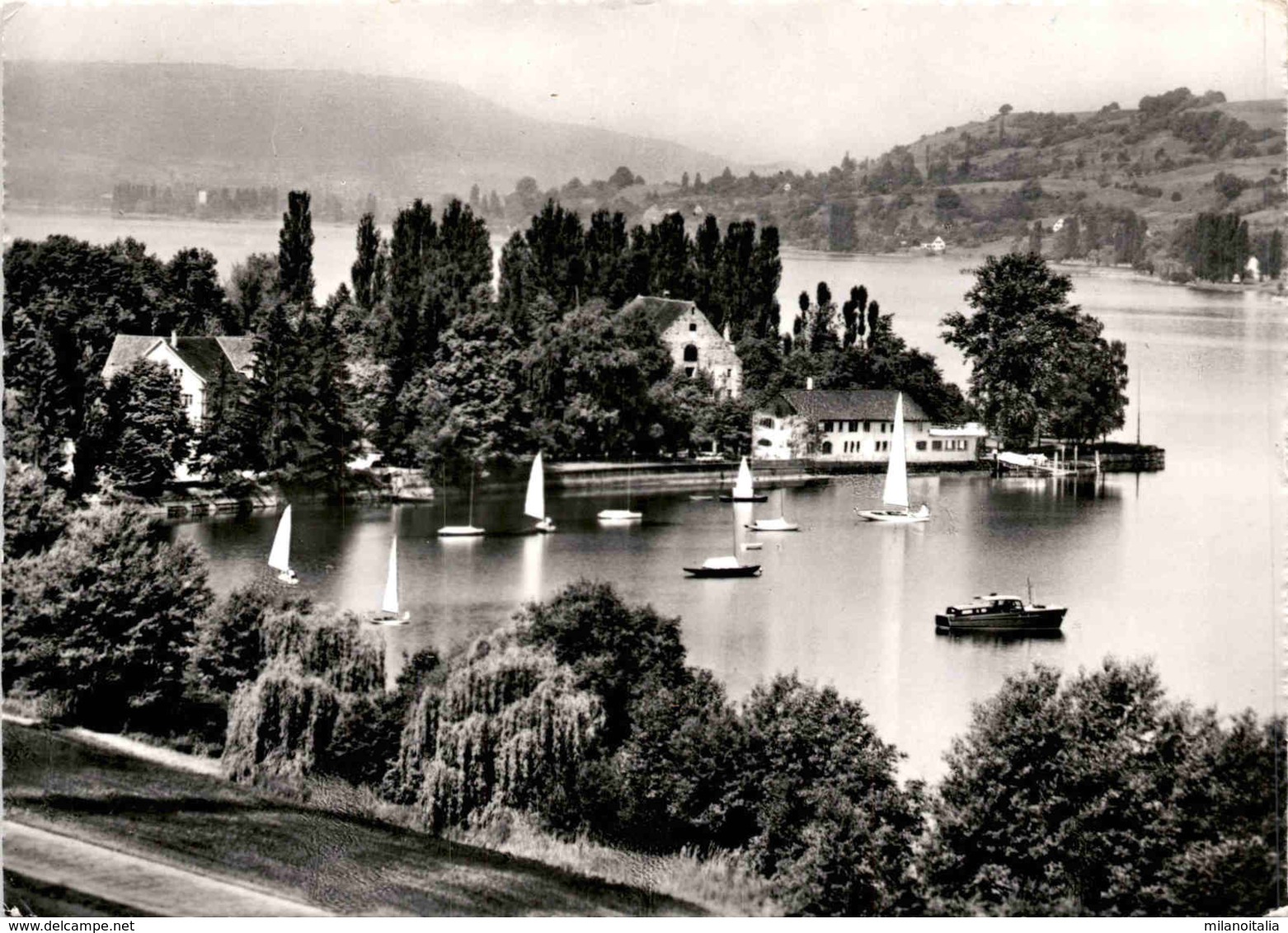 Hotel-Restaurant Glarisegg Am Untersee Bei Steckborn (48257) * 28. 8. 1962 - Steckborn