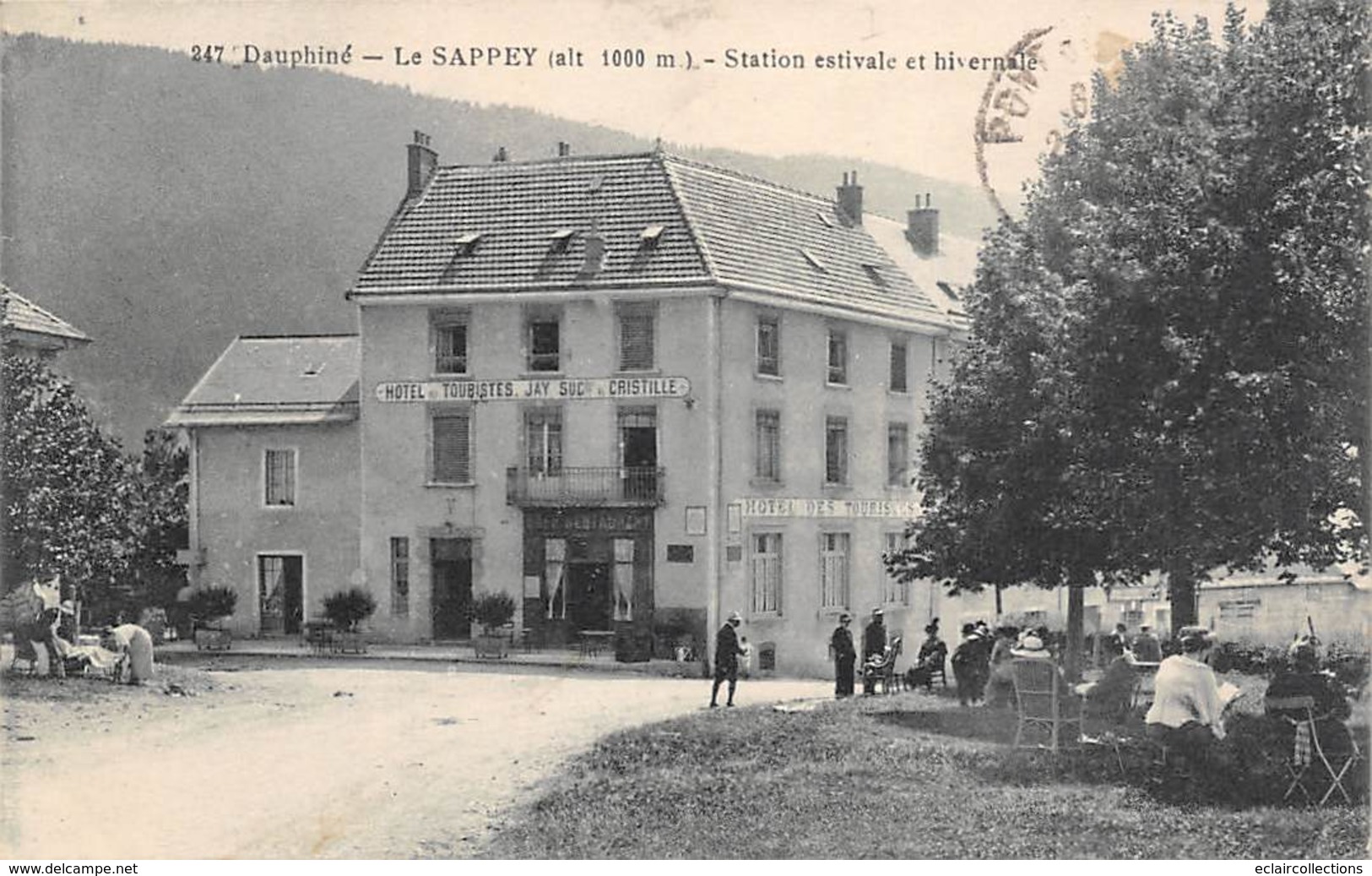 Le Sappey En Chartreuse        38       Hôtel Des Touristes     (Voir Scan) - Other & Unclassified