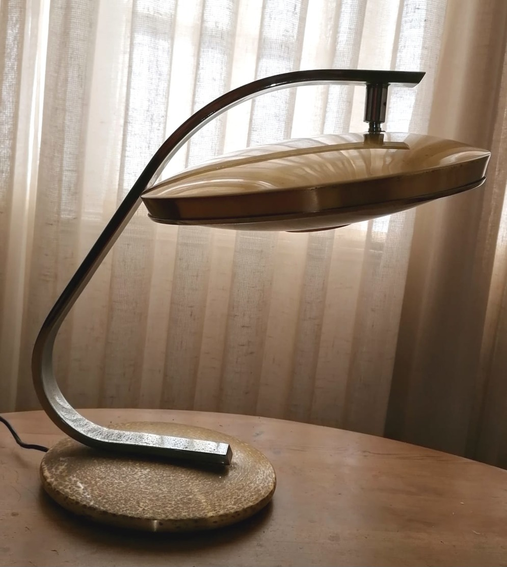Lámpara De Escritorio Vintage Marca FASE - Fabricada En España - Lighting & Lampshades