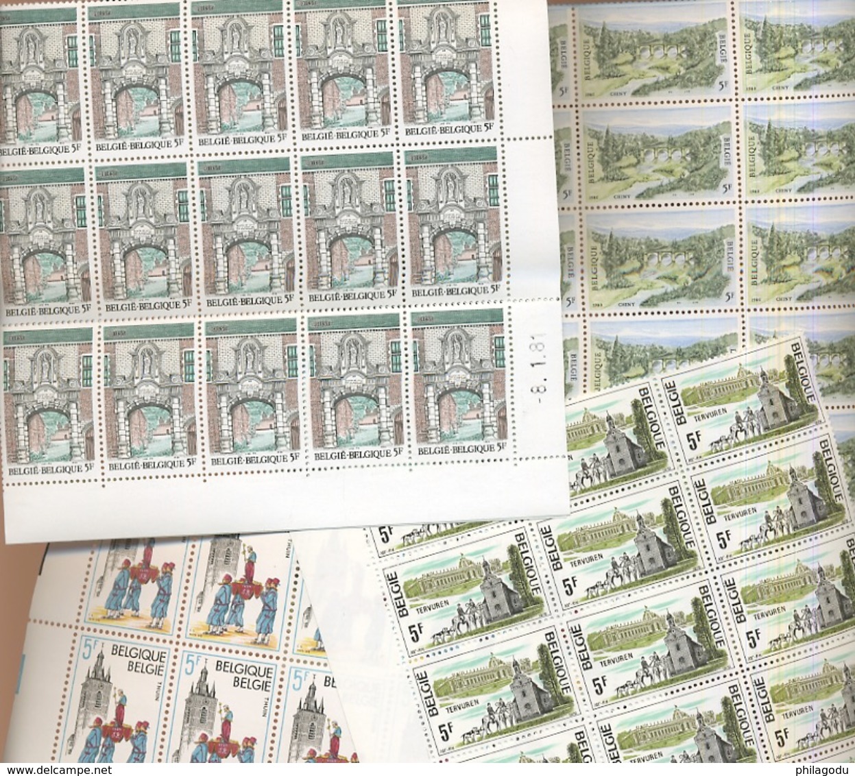 Pour Le Courrier. 200 Timbres De 5F - Ungebraucht