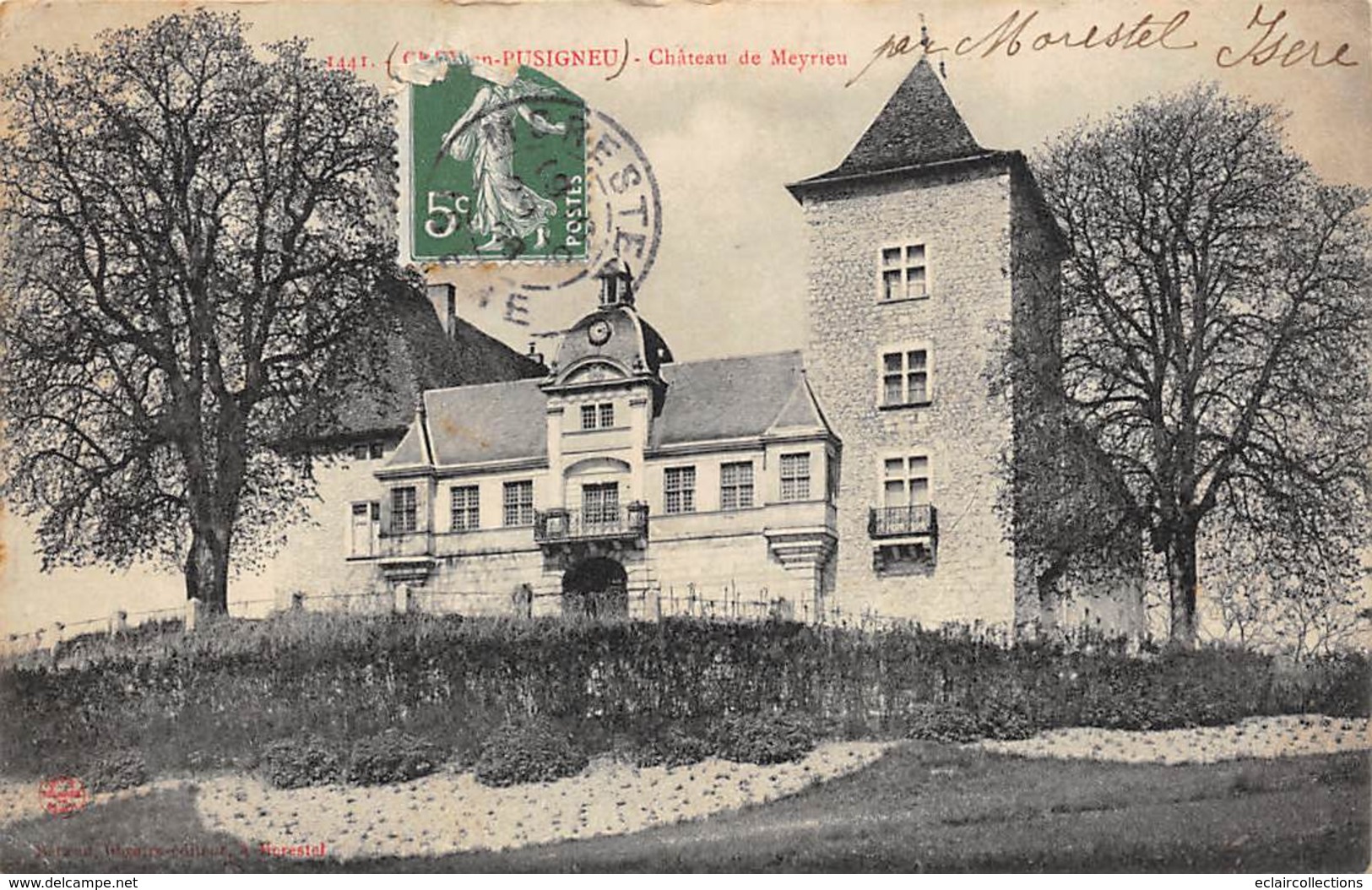 Creys En Piusigneu         38         Château De Mérieu      (Voir Scan) - Sonstige & Ohne Zuordnung