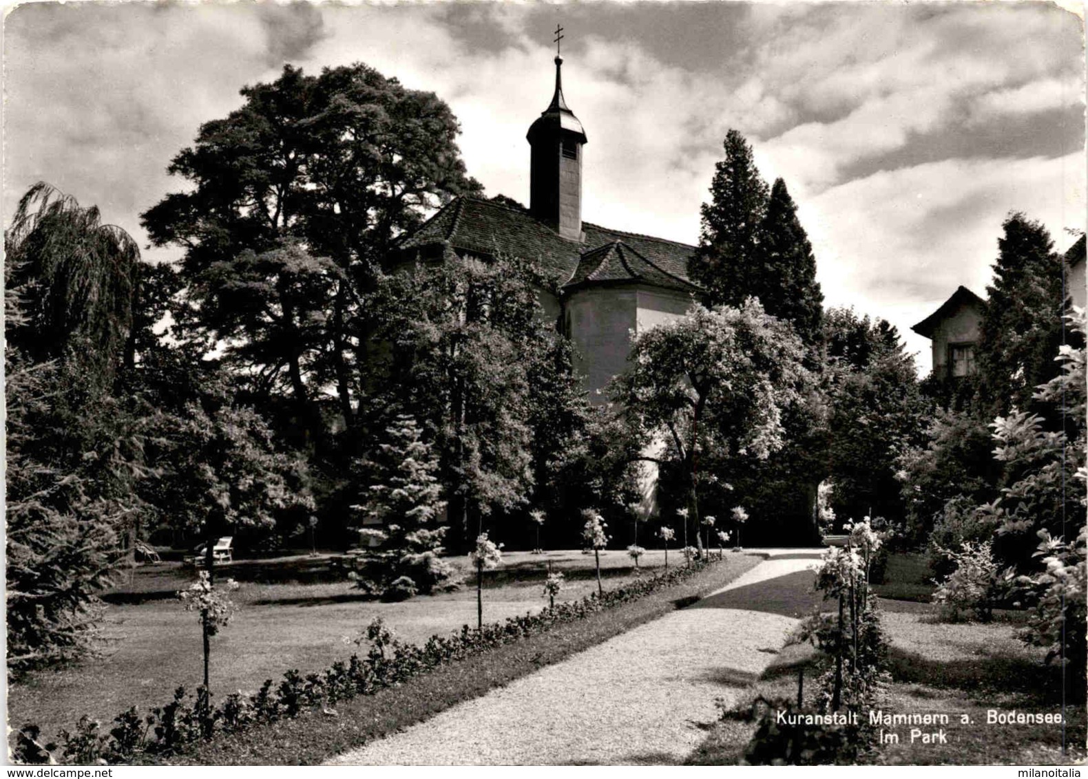 Kuranstalt Mammern Am Bodensee - Im Park (02994) * 30. 7. 1971 - Mammern