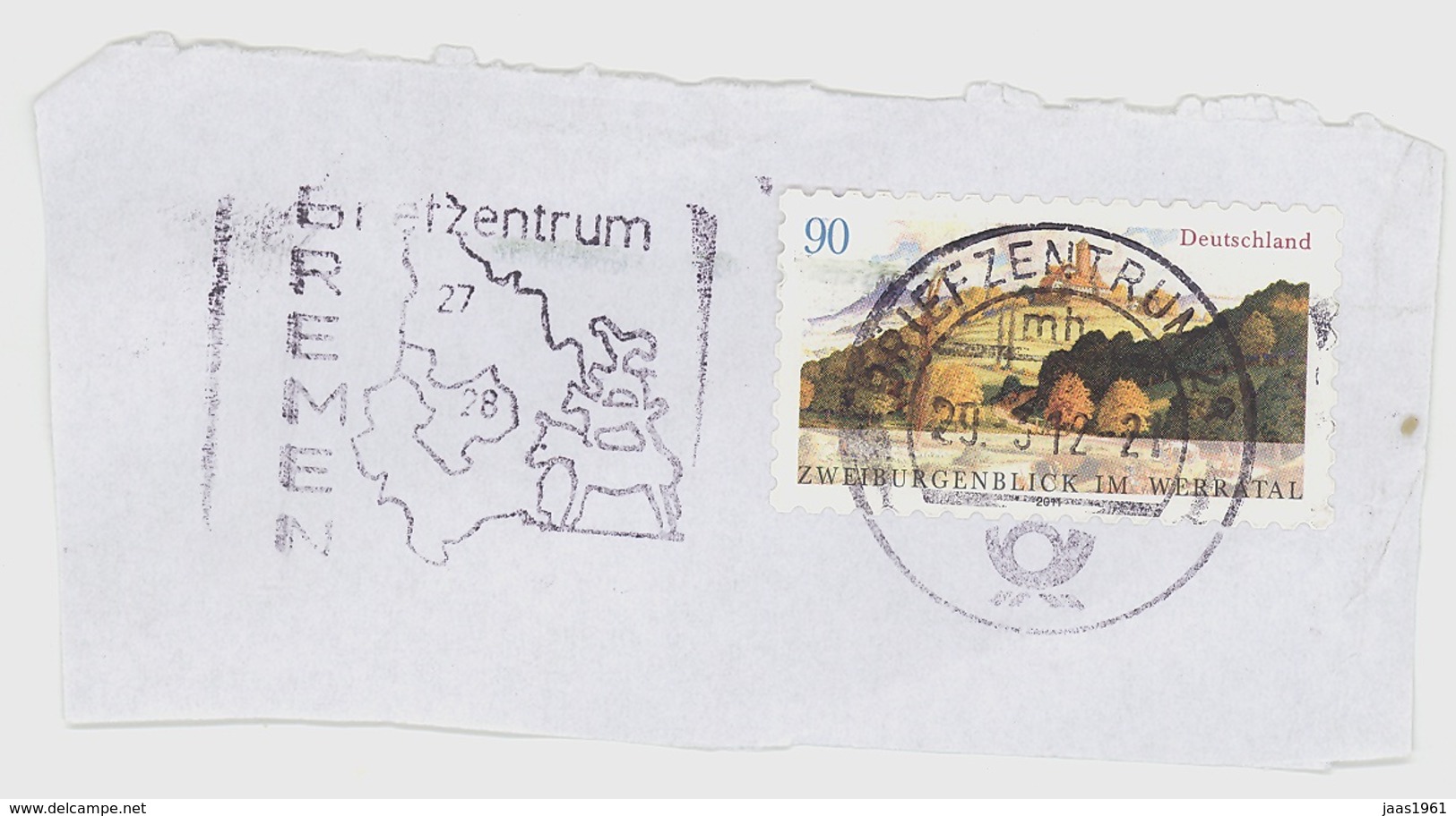 GERMANY. POSTMARK 2012 - Maschinenstempel (EMA)