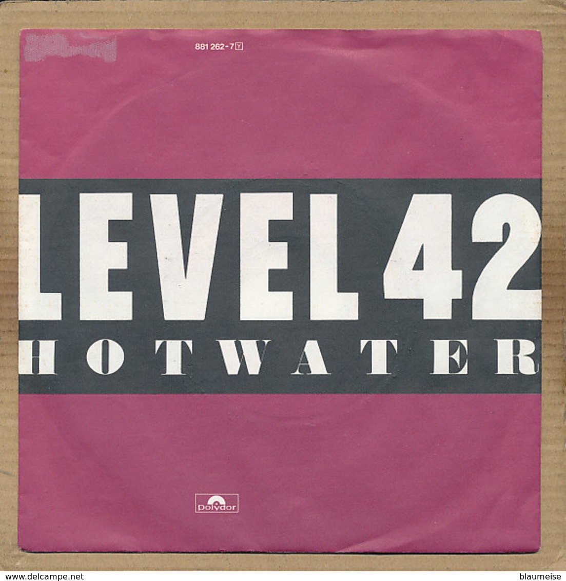 7" Single, Level 42 - Hot Water - Disco, Pop