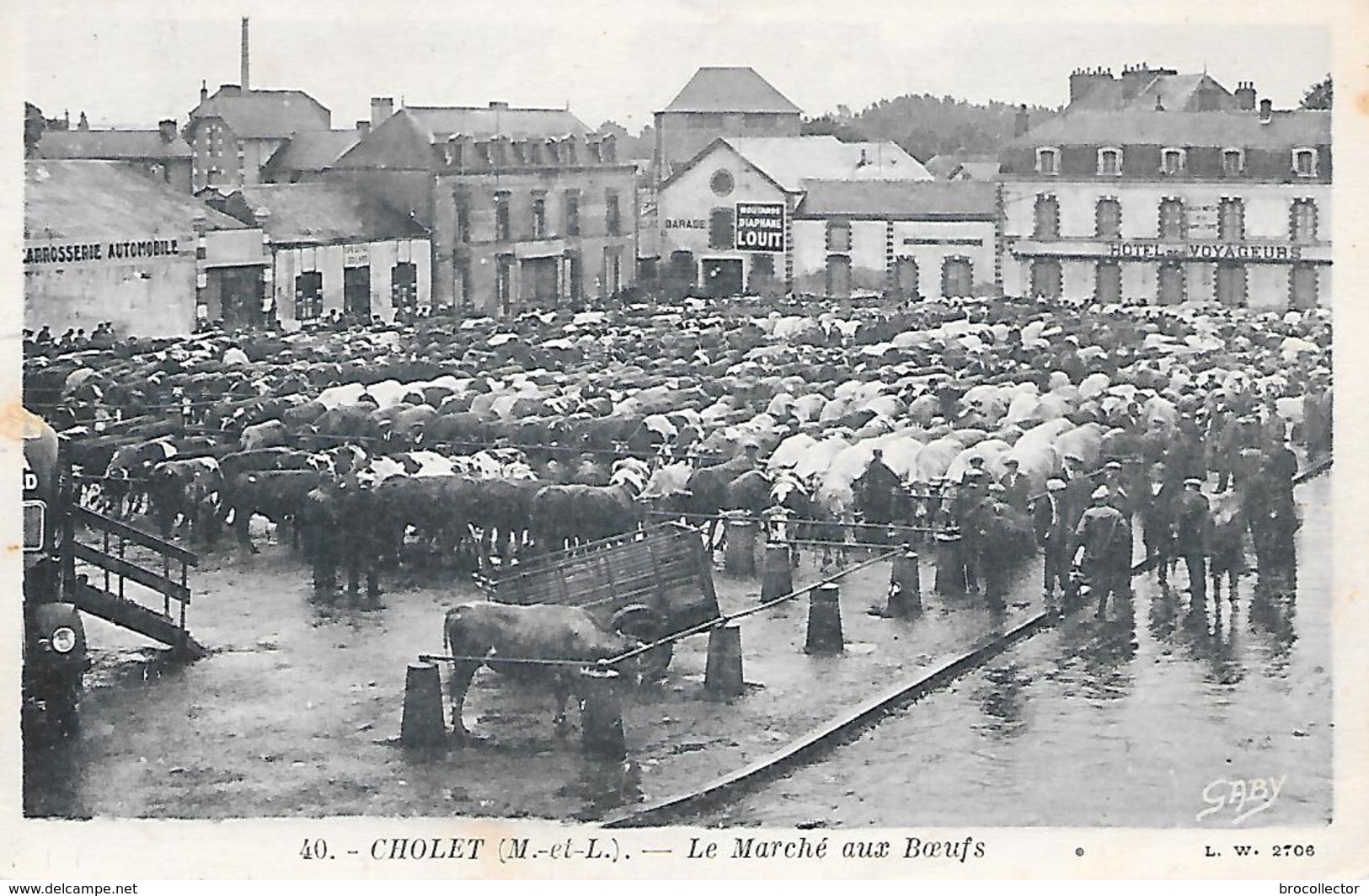 CHOLET ( 49 ) - Le Marché Aux Boeufs - Mercati