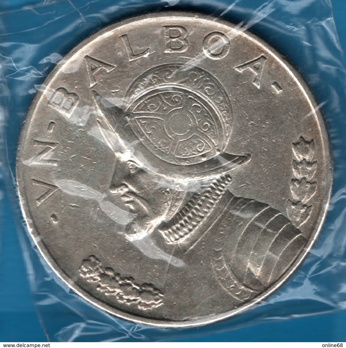 PANAMA 1 BALBOA 1934 ARGENT Silver 0.900 KM# 13 - Panama