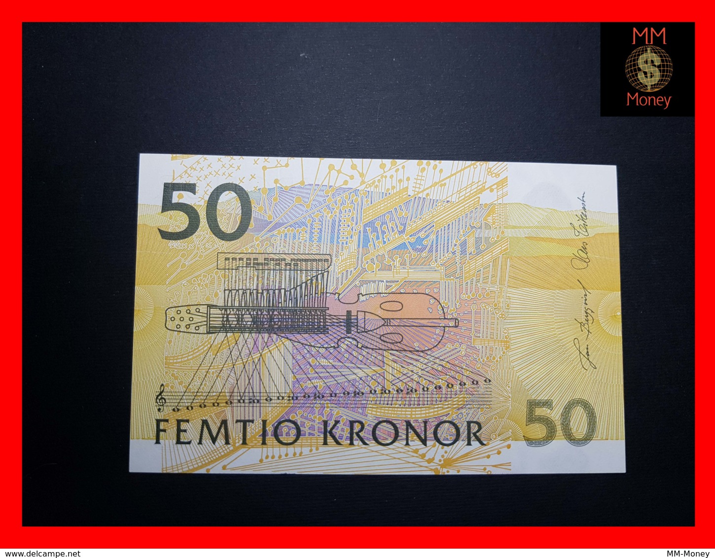SWEDEN 50 Kronor 2003 P. 62 B  UNC - Suecia