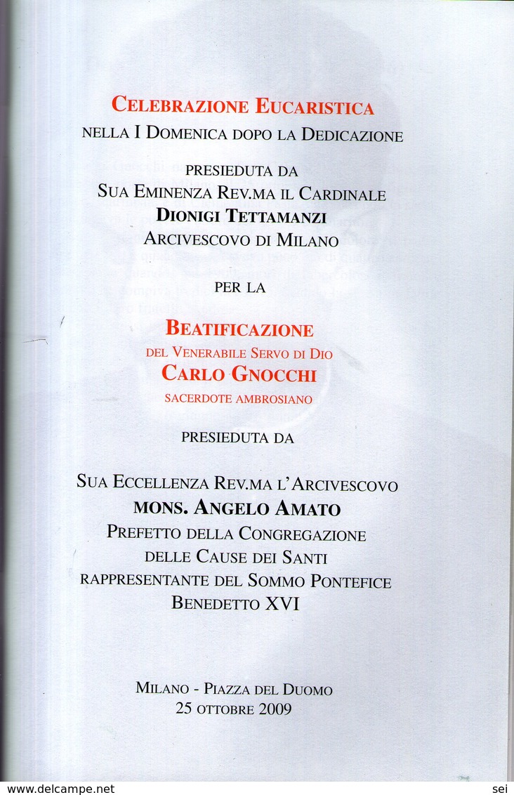 B 3402 - Don Carlo Gnocchi - Religion