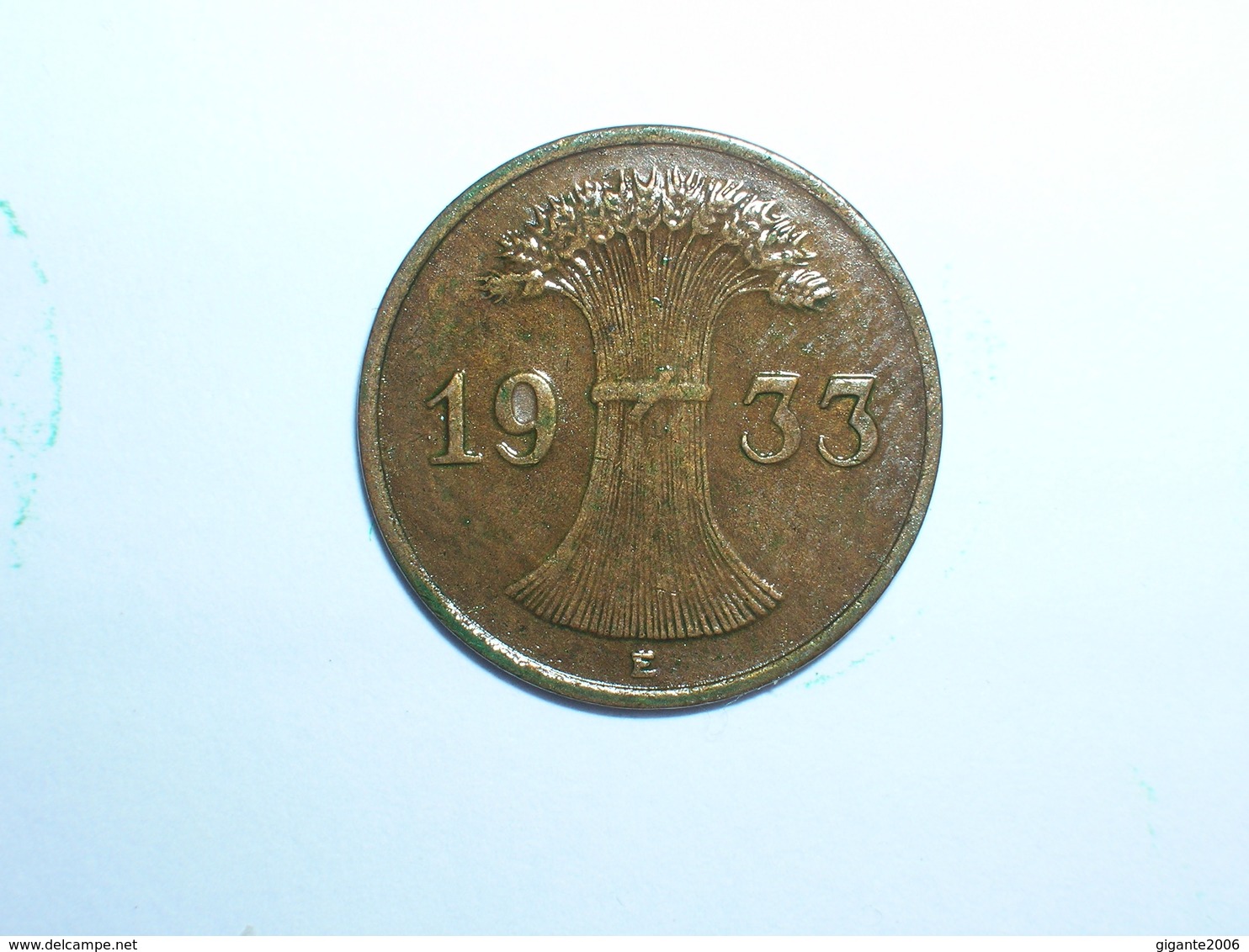 ALEMANIA 1 REICHPFENNIG 1933 E (1144) - 1 Reichspfennig