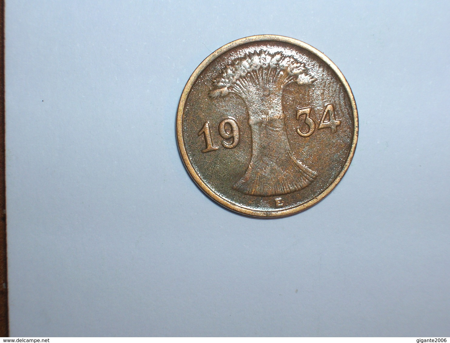 ALEMANIA 1 REICHPFENNIG 1934 E (1148) - 1 Reichspfennig