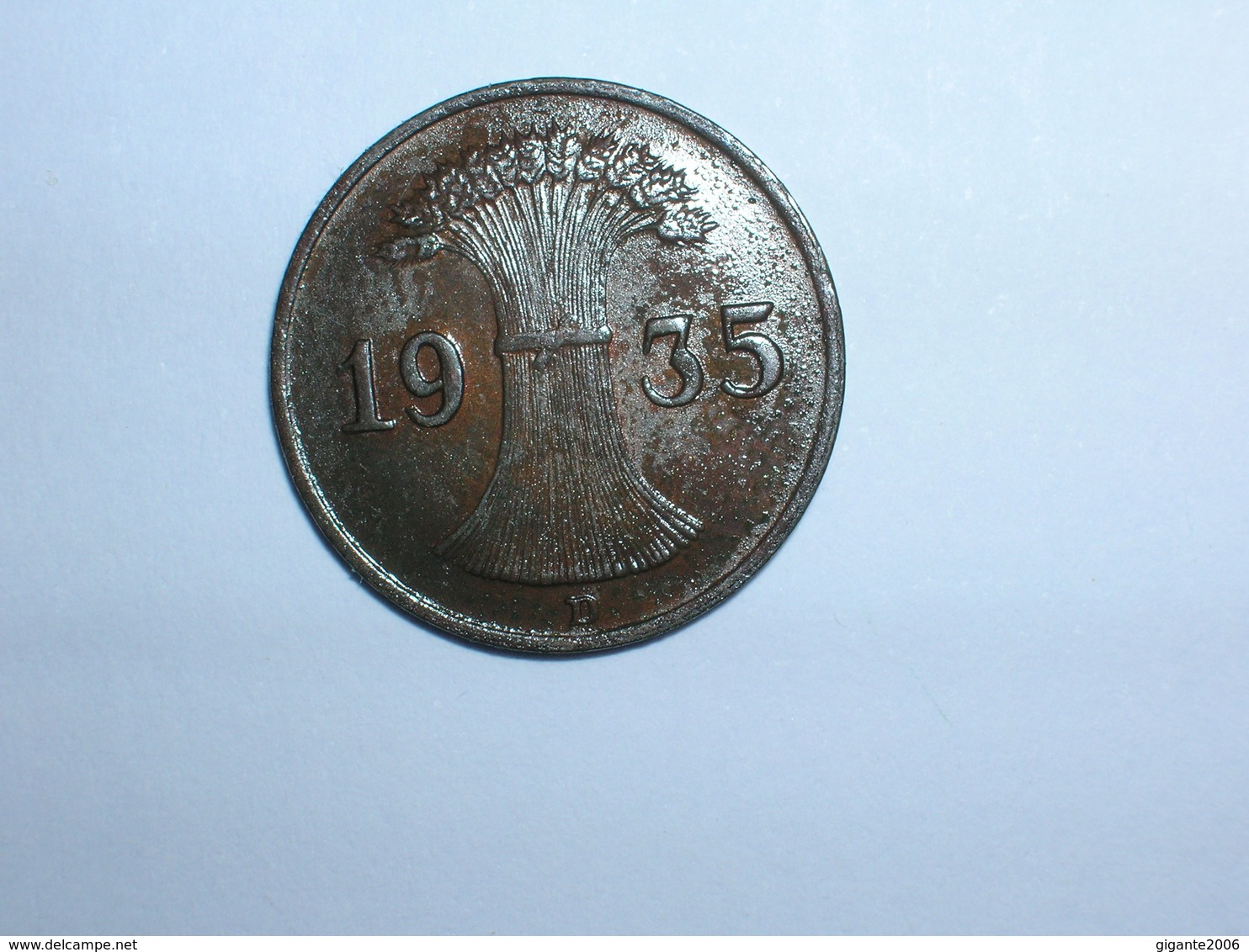 ALEMANIA 1 REICHPFENNIG 1935 D (1153) - 1 Reichspfennig