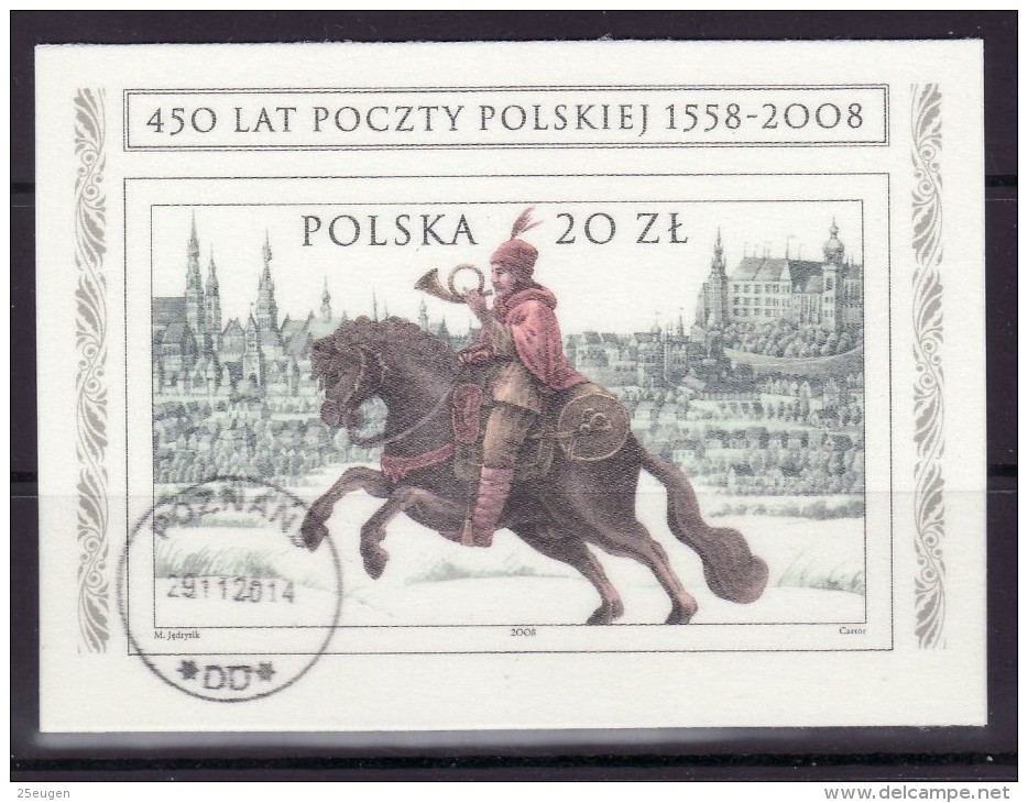 POLAND 2008 MICHEL NO: BL.182 USED - Used Stamps