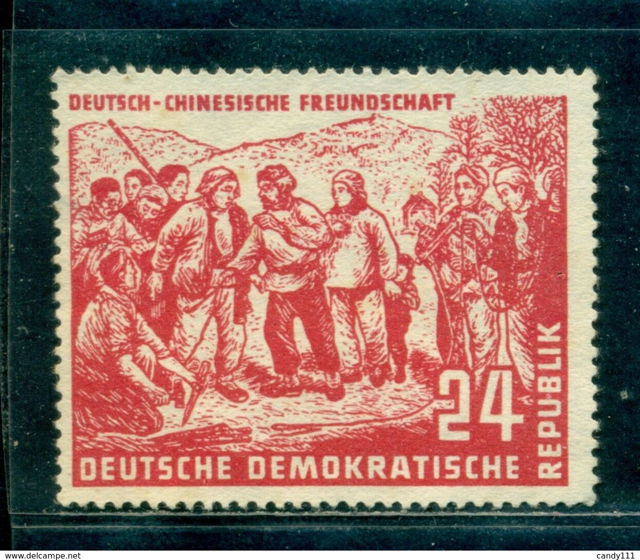 1951 Mao Zedong,Mao Tse-tung,China Communist Leader,Land,DDR,287,CV€140/$180,MNG - Mao Tse-Tung