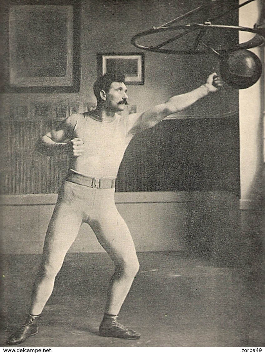 ALBERT Un Des Champions De La Boxe Française 1901 - Altri & Non Classificati