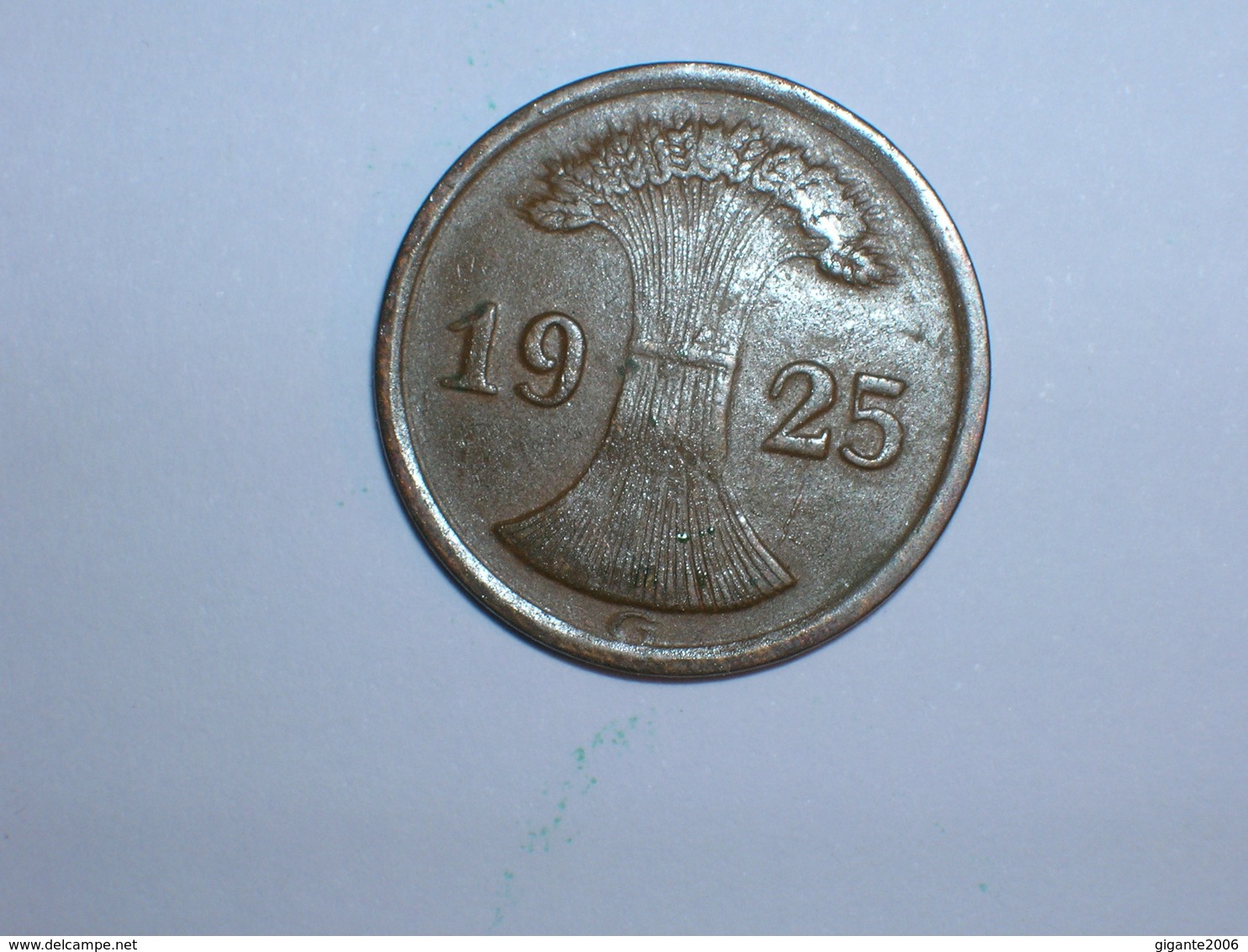 ALEMANIA 1 REICHPFENNIG 1925 G (1171) - 2 Renten- & 2 Reichspfennig