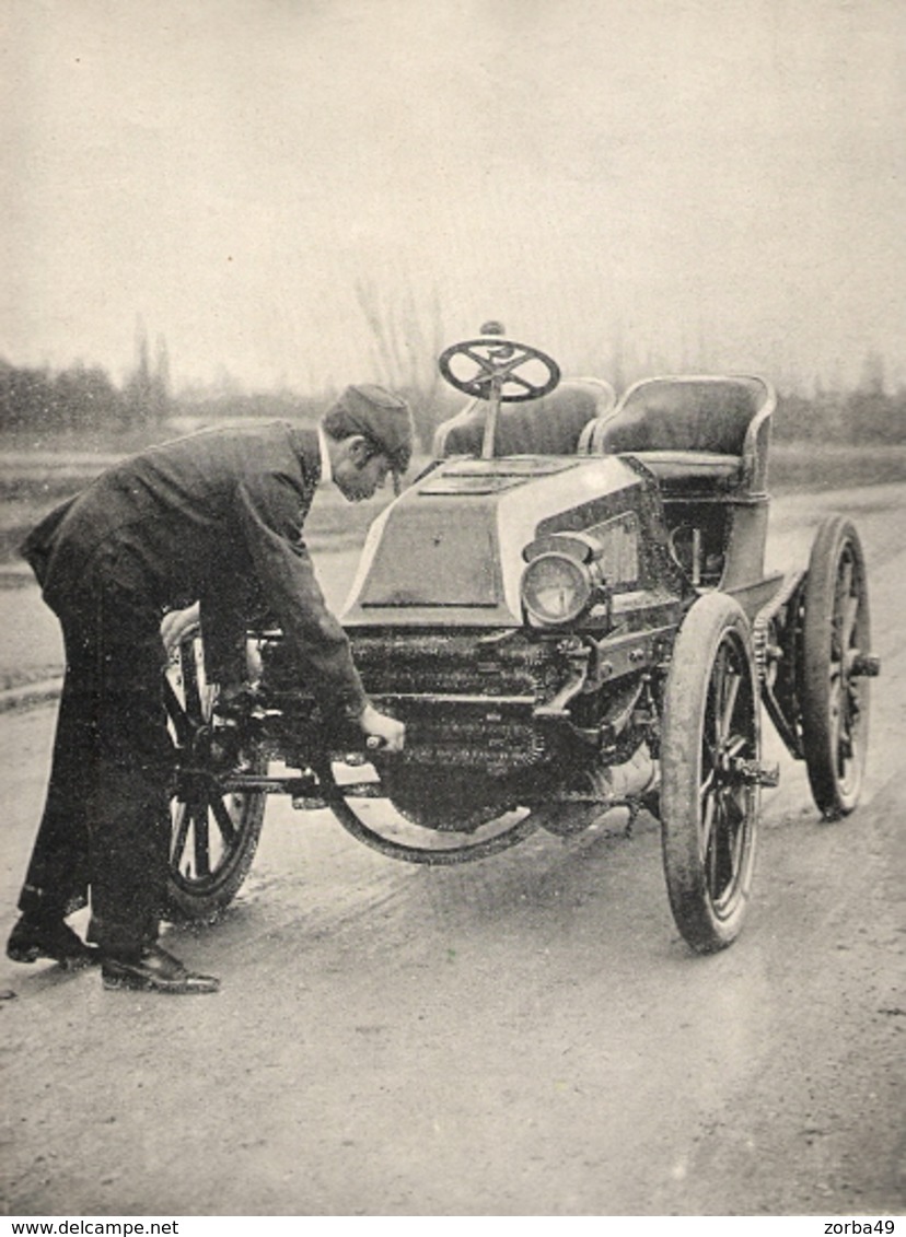 Levegh Gagnant De La Course Paris Toulouse  1900 - Andere & Zonder Classificatie