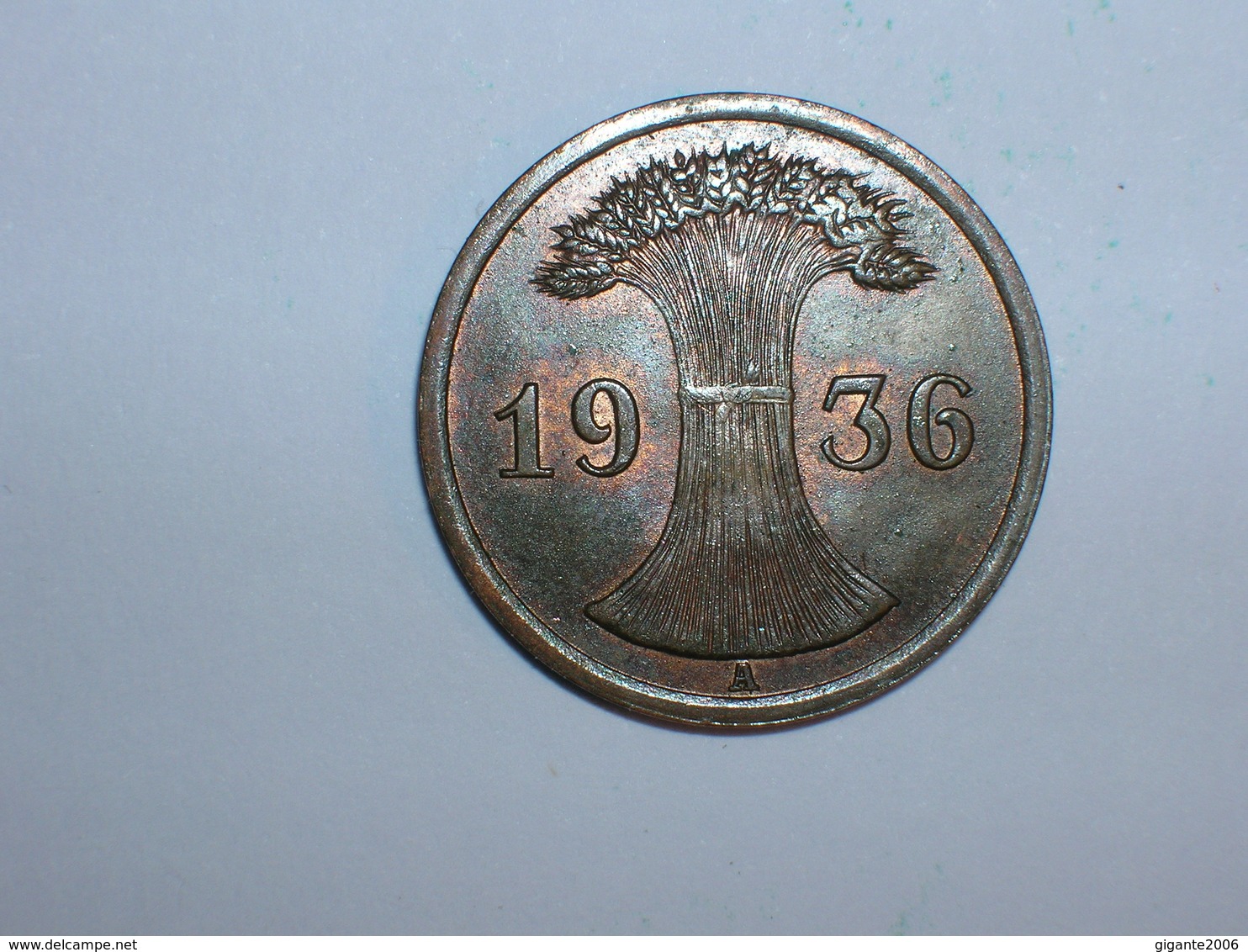 ALEMANIA 1 REICHPFENNIG 1936 A (1177) - 2 Reichspfennig