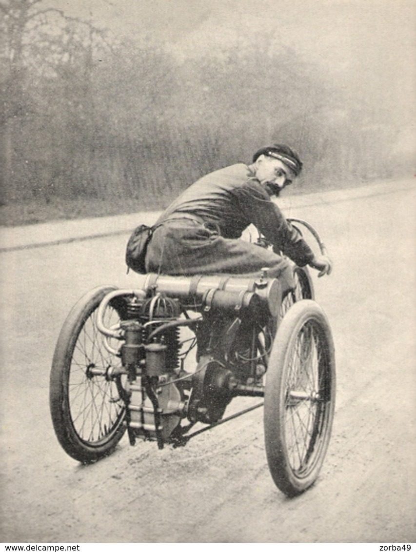 Béconnais Roi Du Motocycle  1900 - Other & Unclassified