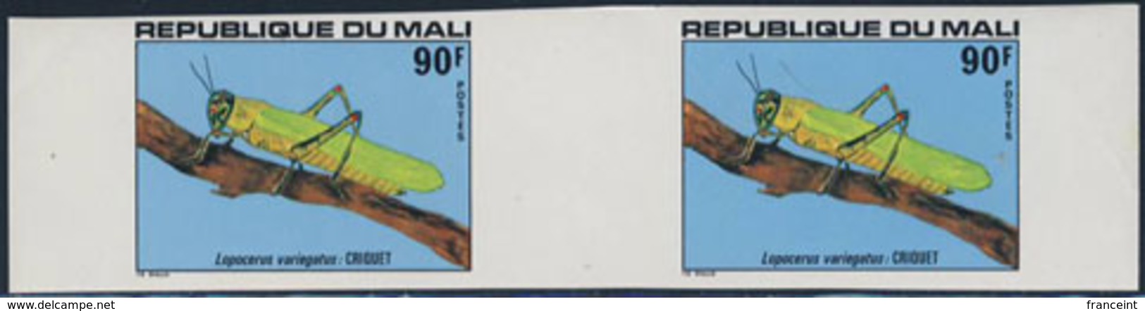 MALI (1978) Beetles. Set Of Five Imperforates Pairs. Scott Nos 308-12, Yvert Nos 311-5. - Mali (1959-...)