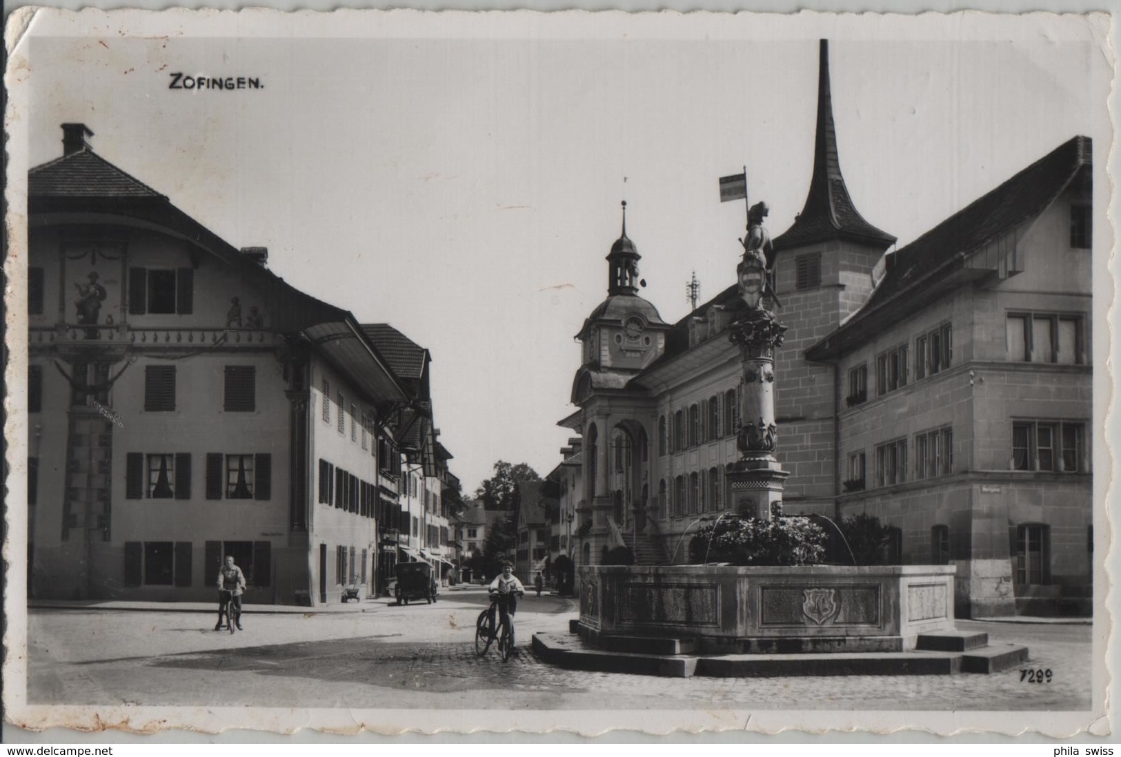 Zofingen - Rathaus Und Thutbrunnen - Animee - Zofingue