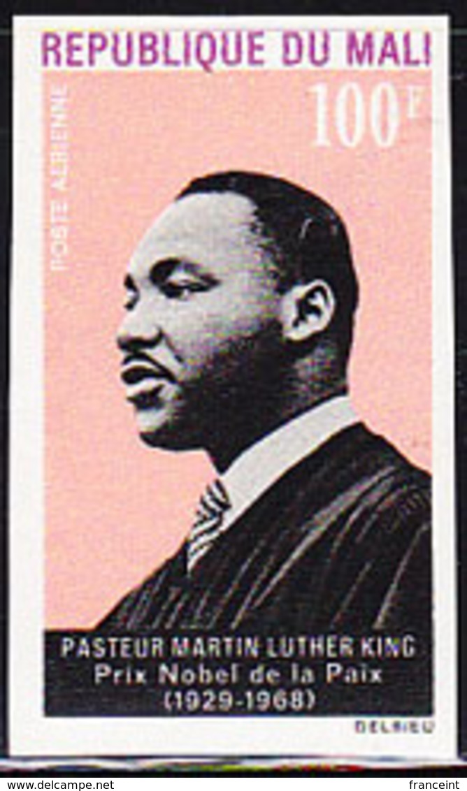 MALI (1968) M. L. King. Imperforate. Scott No C59, Yvert No PA59. - Mali (1959-...)