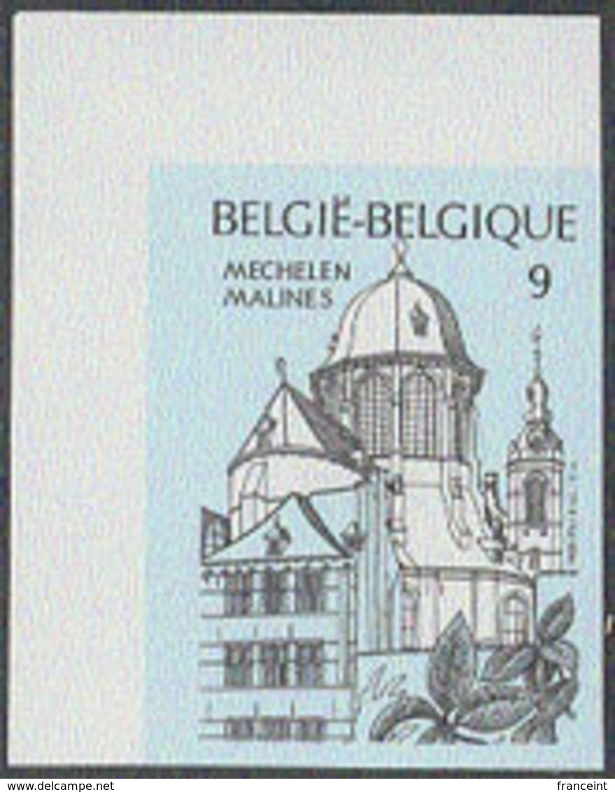 BELGIUM (1988) Mechelen. Imperforate With Control Number On Back.  Scott No 1291, Yvert No 2290. - Sonstige & Ohne Zuordnung